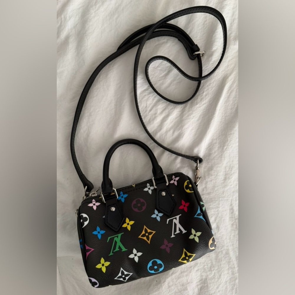 👑✅PRICE FIRM✅Black Fashion Mini Crossbody Speedy Bag. NWOT - Picture 11 of 16